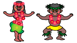 hula couple