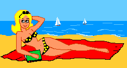 plage femme