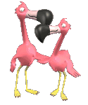 gif-anime-3d-flamants-roses-couple-duo